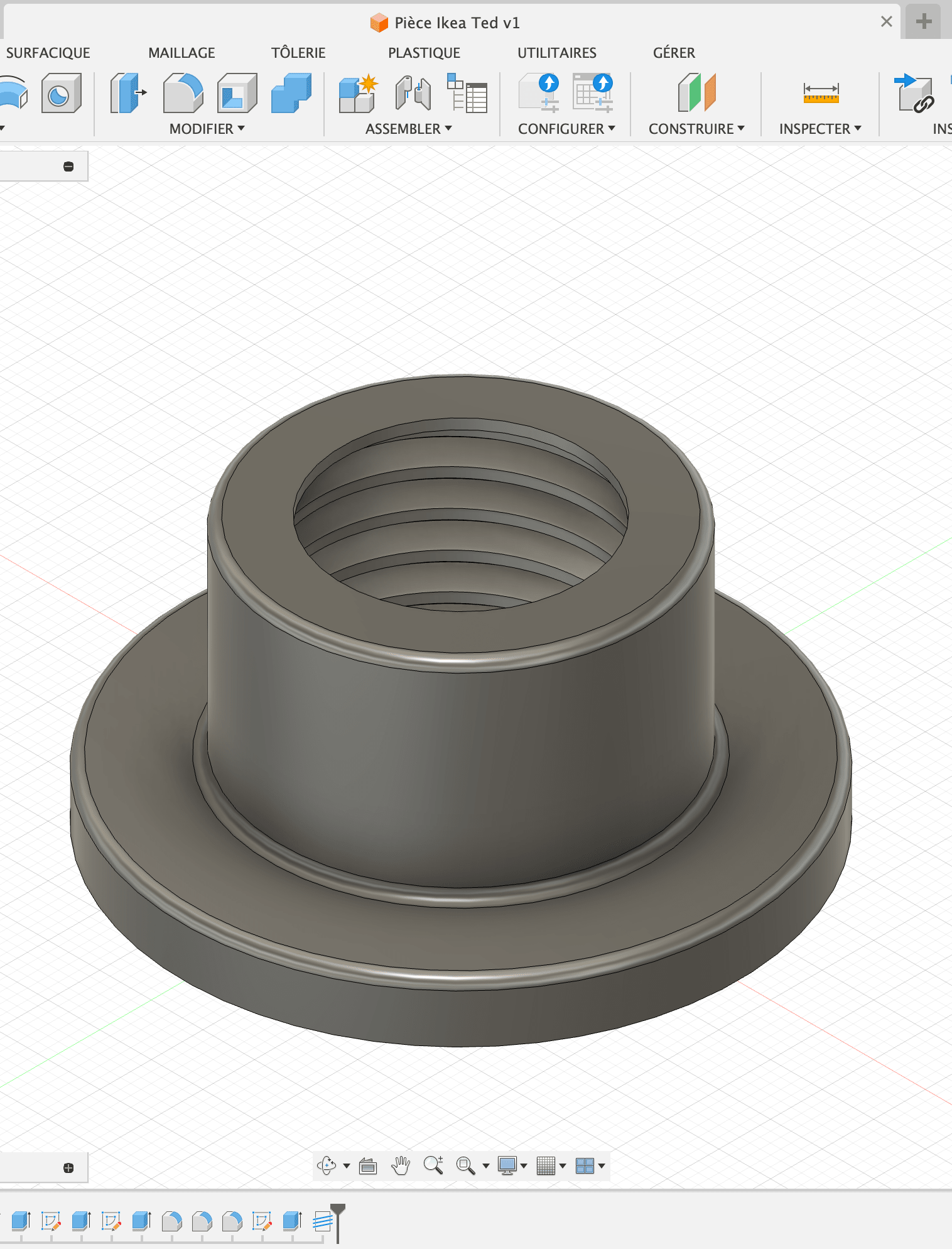 Conception & Modélisation 3D - Le Front Fuyant