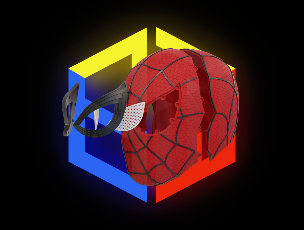 Spider-Man Brand New Day - Casque sur mesure imprimé en 3D - Cosplay - Déguisement