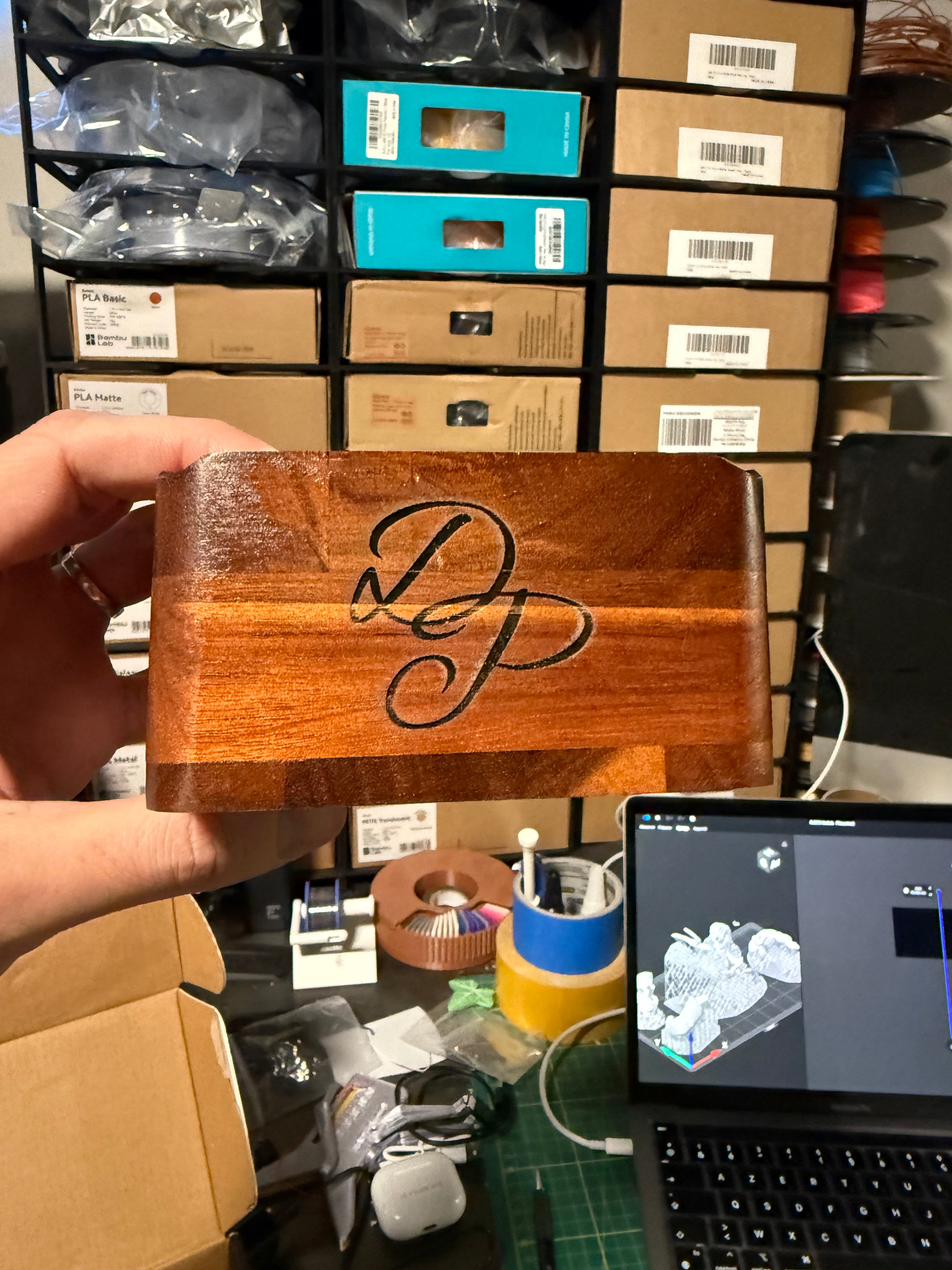 Gravure laser - Cendrier Cigare - Cadeau