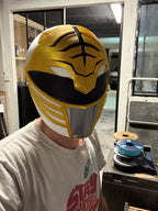 Casque Power Ranger Blanc - Imprimé en 3D - Cosplay - Déguisement