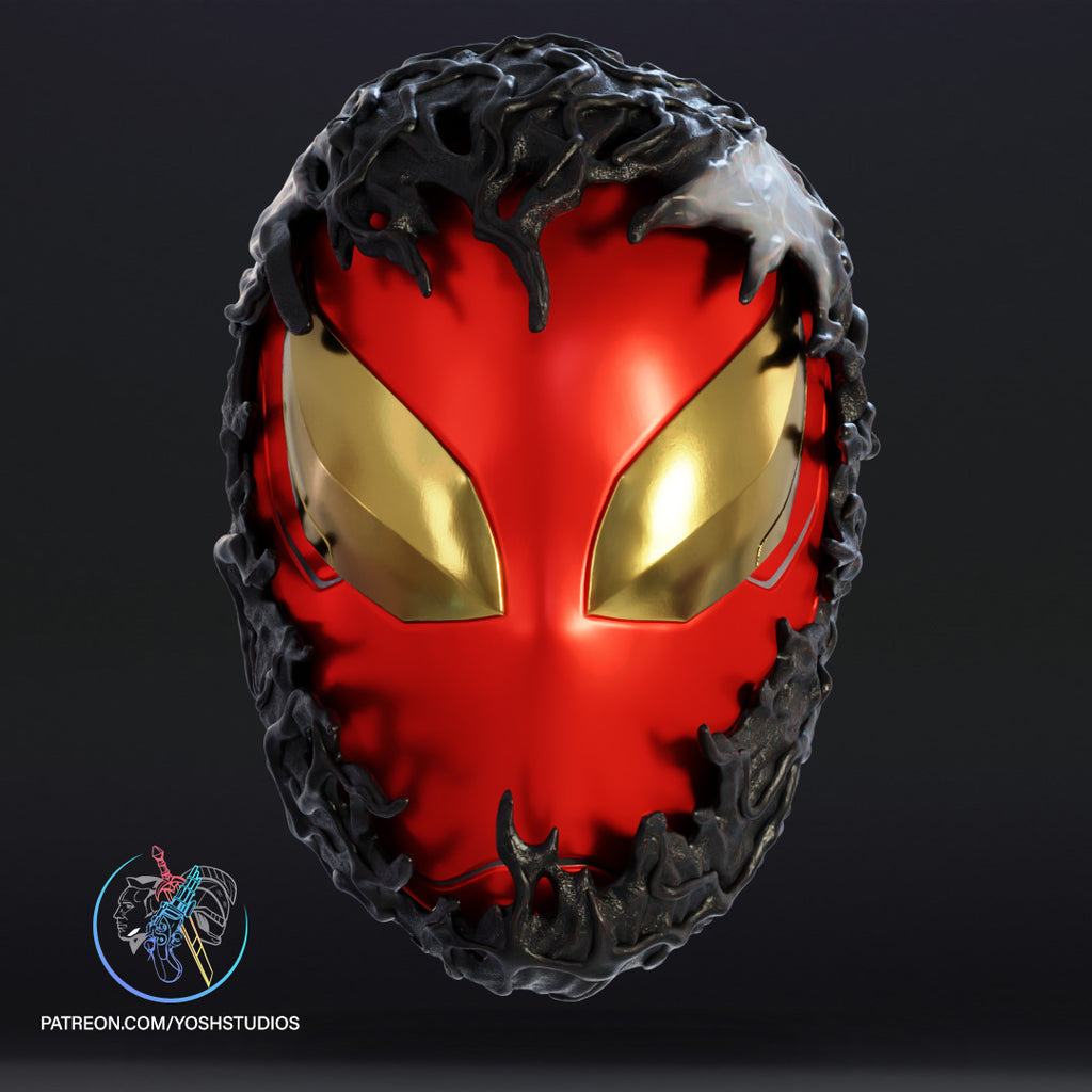 Iron Spider + Venom 2 - Face