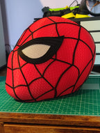 Casque Cosplay Fan-Art - Spider-Man Brand New Day - Casque sur mesure imprimé en 3D - Le Front Fuyant