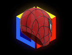 Casque Cosplay Fan-Art - Spider-Man Brand New Day - Casque sur mesure imprimé en 3D - Le Front Fuyant