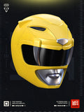 Casque Power Ranger Jaune - Imprimé en 3D - Cosplay - Déguisement