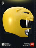 Casque Power Ranger Jaune - Imprimé en 3D - Cosplay - Déguisement