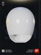 Casque Power Ranger Blanc - Imprimé en 3D - Cosplay - Déguisement
