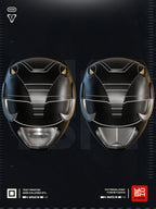 Casque Cosplay Fan-Art - Power Ranger Noir - Imprimé en 3D