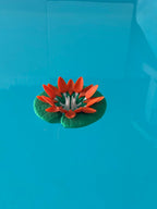 Supports flottants pour verre ou canette, imitation nénuphar, imprimé en 3D - Le Front Fuyant